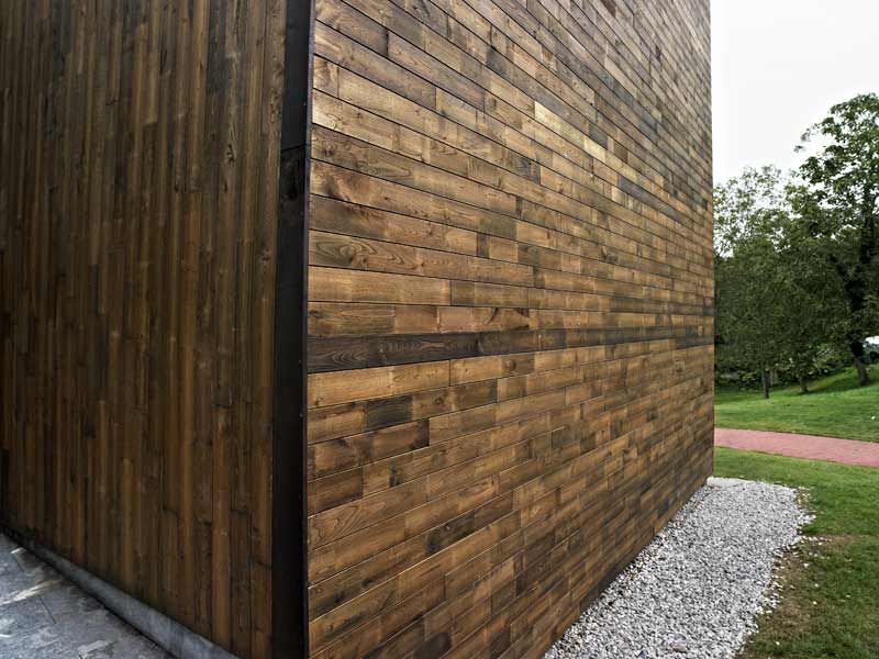 Detalle de la fachada