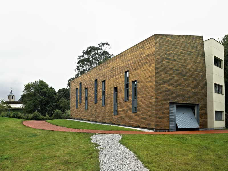 Vista panorámica del edificio
